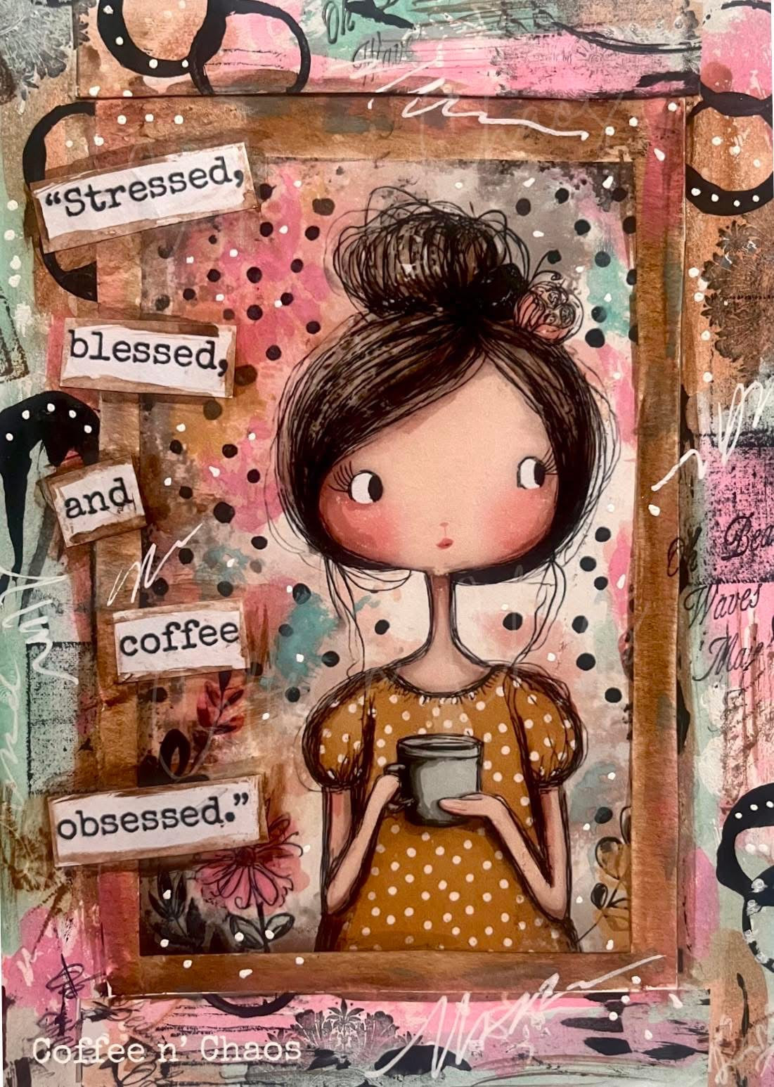 A- Coffee obsessed